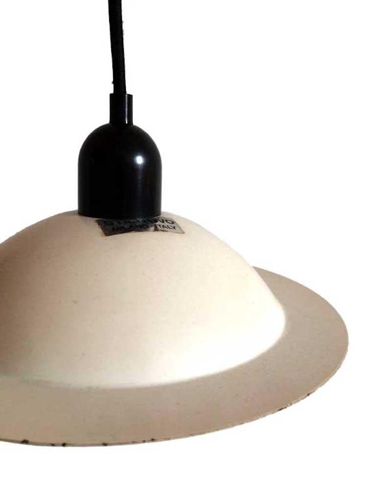 Italian Lampe à suspension mod. Lampiatta par Stilnovo, De Pas D'Urbino Lomazzi, 1971 en vente