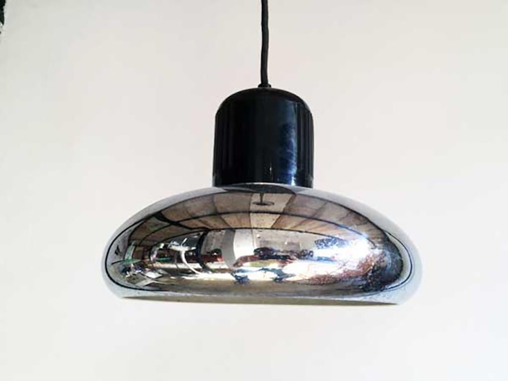 Mid-Century Modern Lampe suspendue mod TREPIU, Gae Aulenti pour Stilnovo, Italie  1972 en vente