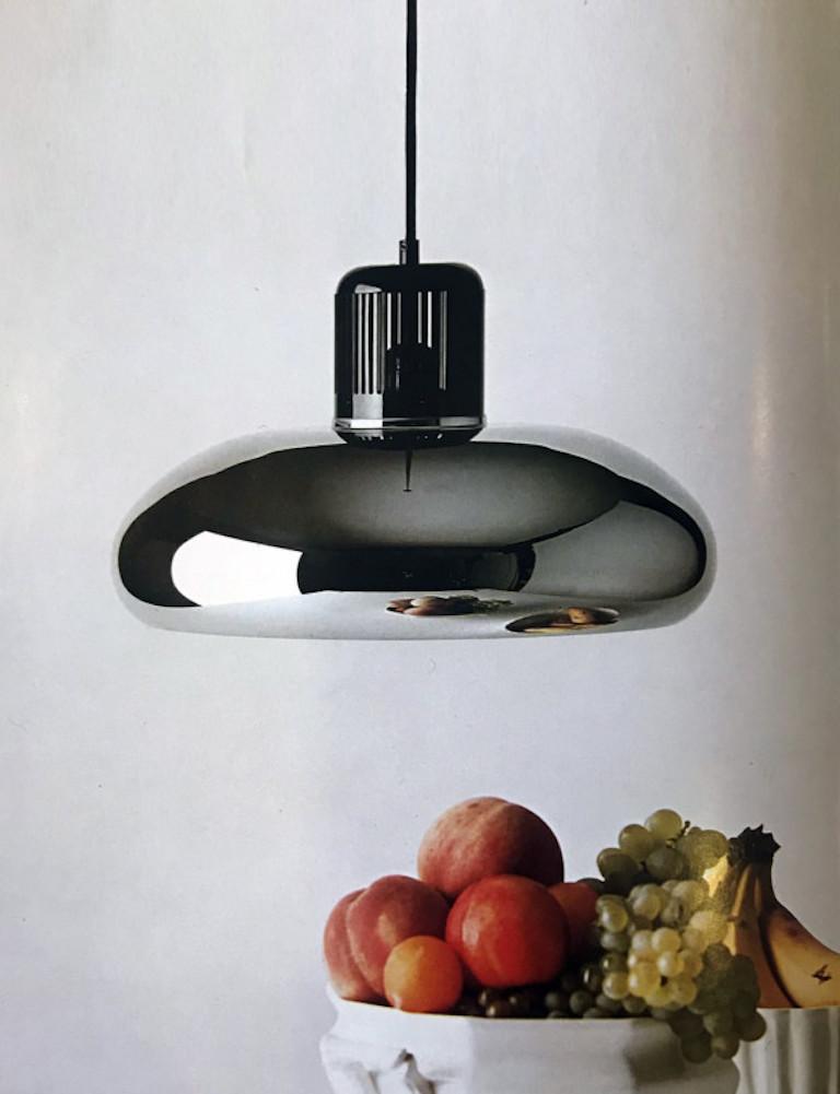 20th Century Suspension lamp mod TREPIU, Gae Aulenti for Stilnovo, Italy  1972 For Sale
