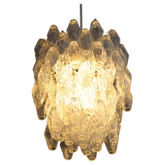 Lampada a sospensione Poliedri, Venini, 1958