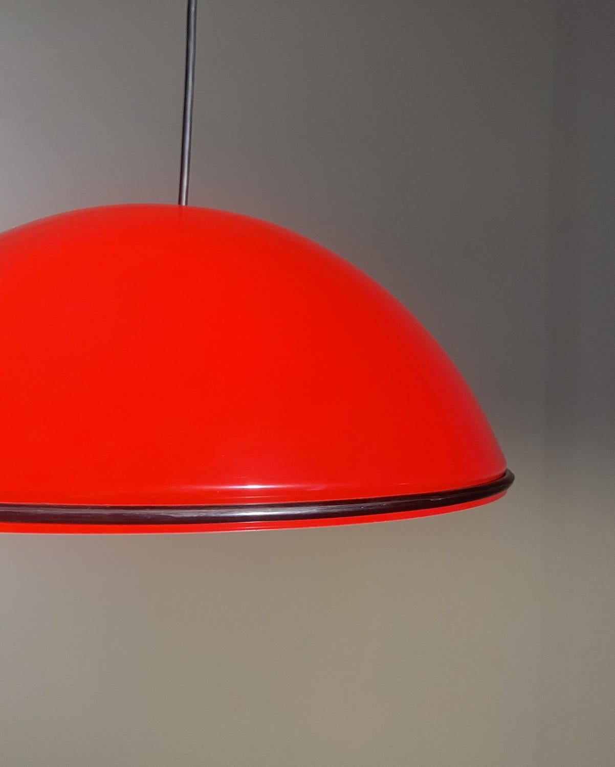 Lucidato Lampada a sospensione Relemme 75 di Achille Castiglioni e prodotta da Flos, 1962 in vendita