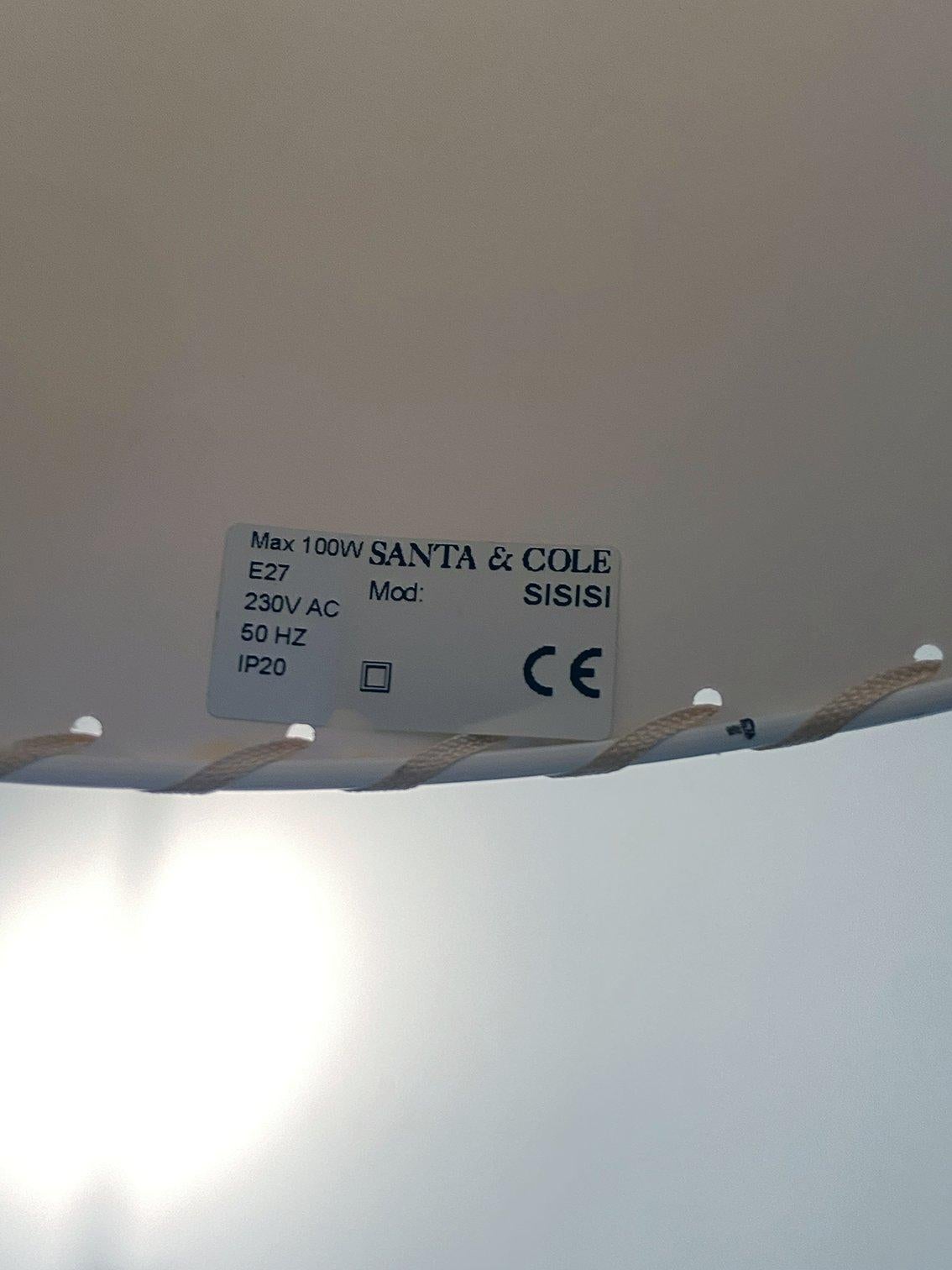 Lampada a sospensione SiSiSi prodotta da Santa e Cole nel 1990 in vendita 3