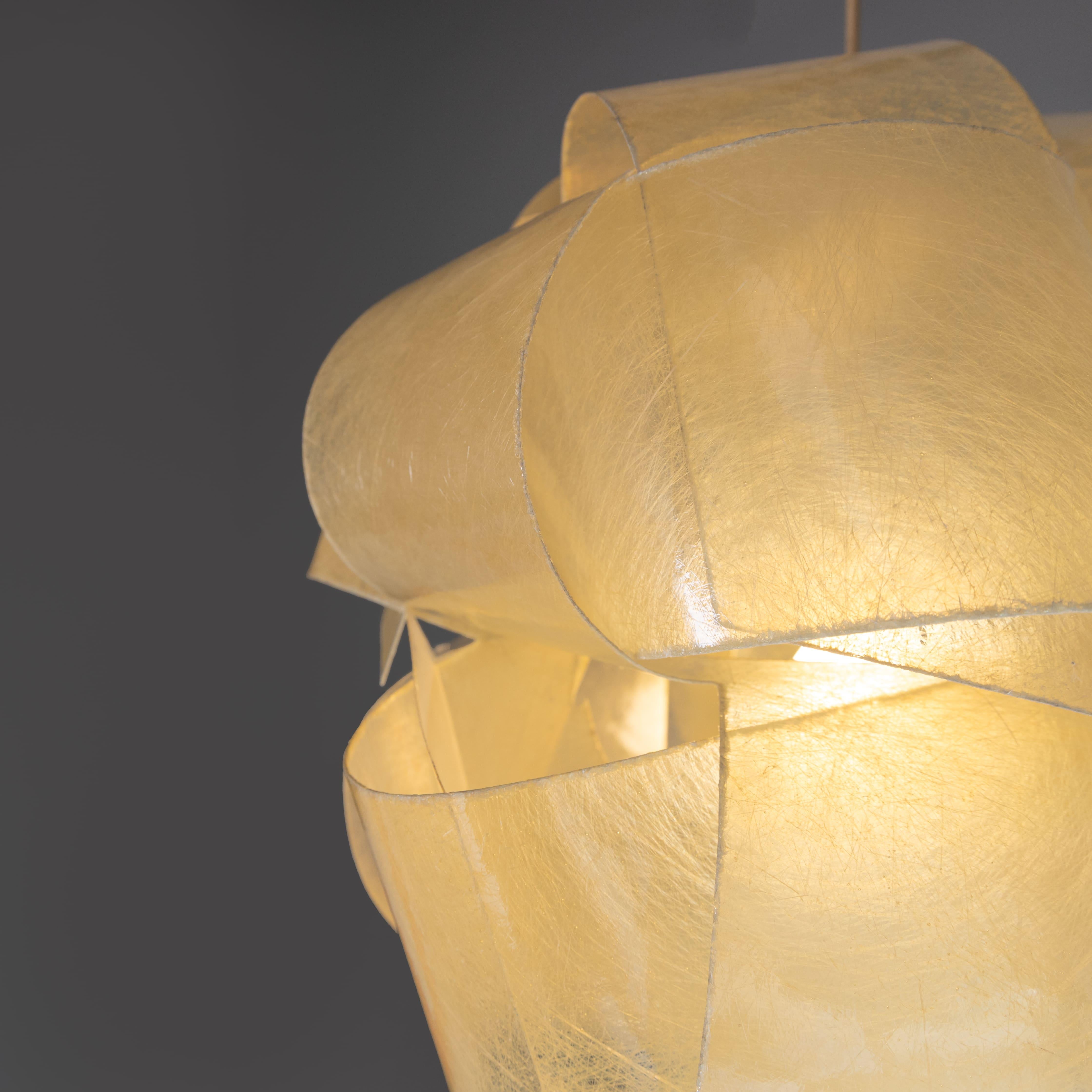 Plastica Lampada a sospensione Spire, Enrico Botta, 1970 in vendita