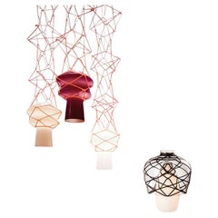 Lampada a sospensione Stelle Filanti di Atelier Oi prodotta da Venini, 2013