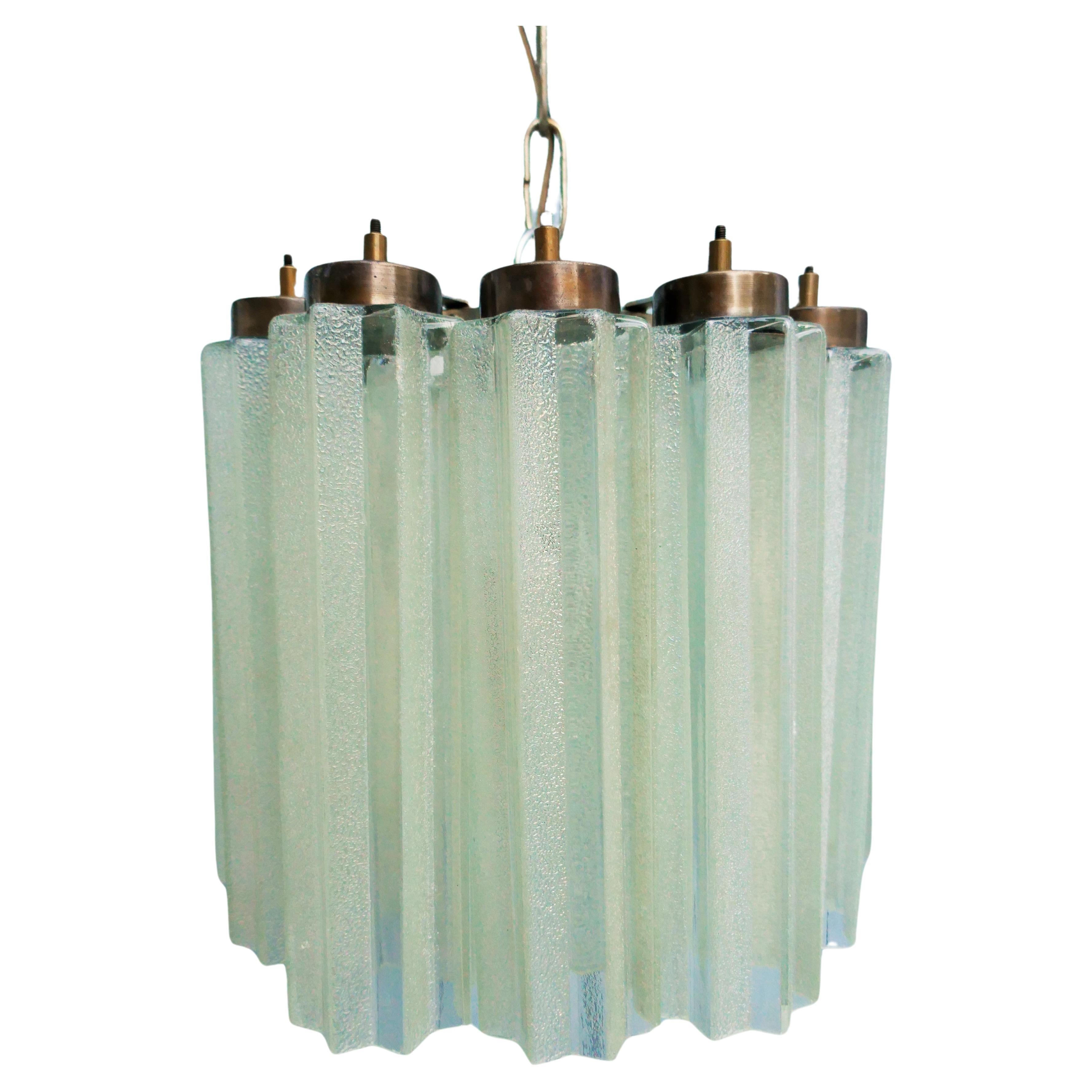 Lampada a sospensione stile Arredoluce - Fontana Arte in vendita 3