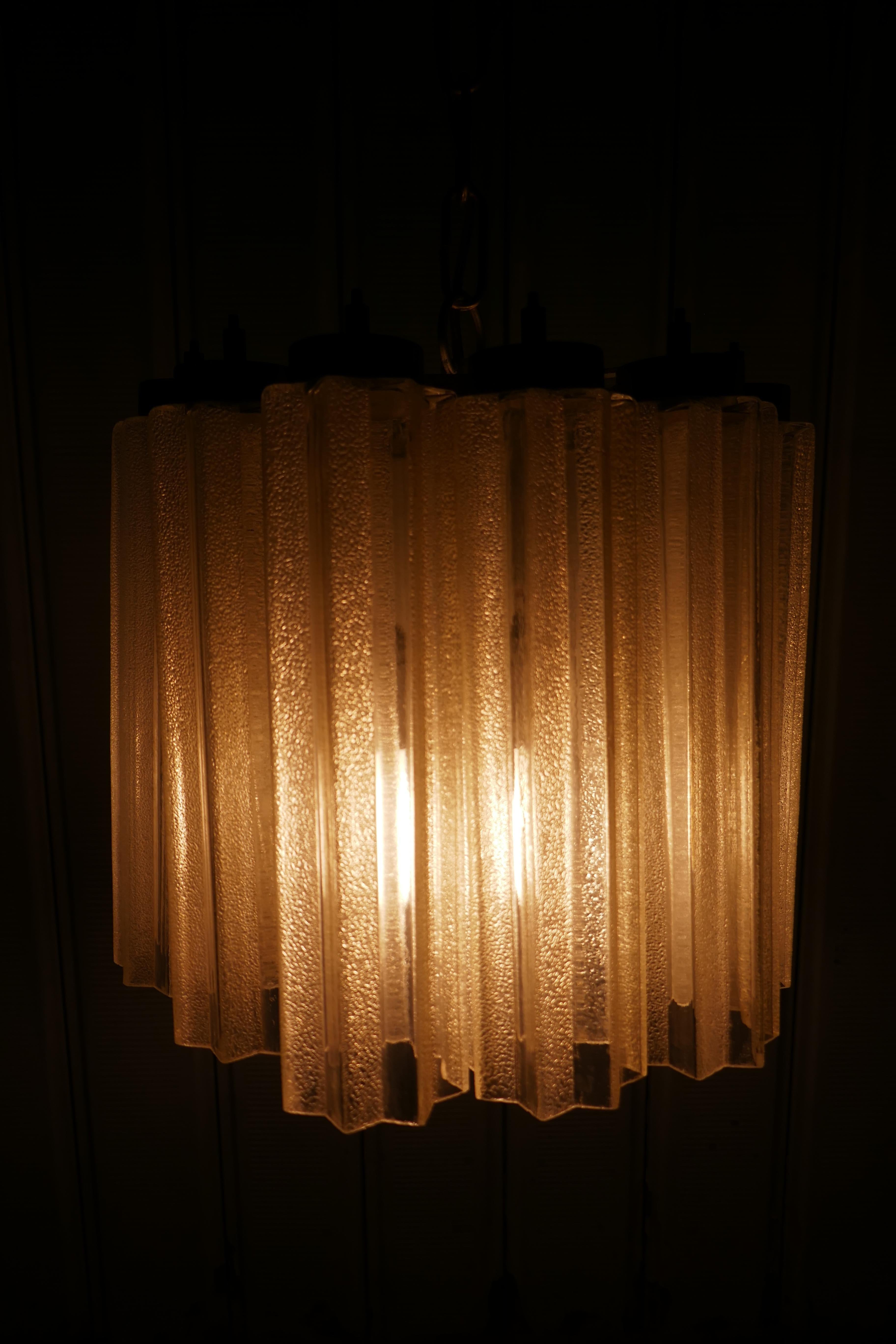 Lampada a sospensione stile Arredoluce - Fontana Arte in vendita 4