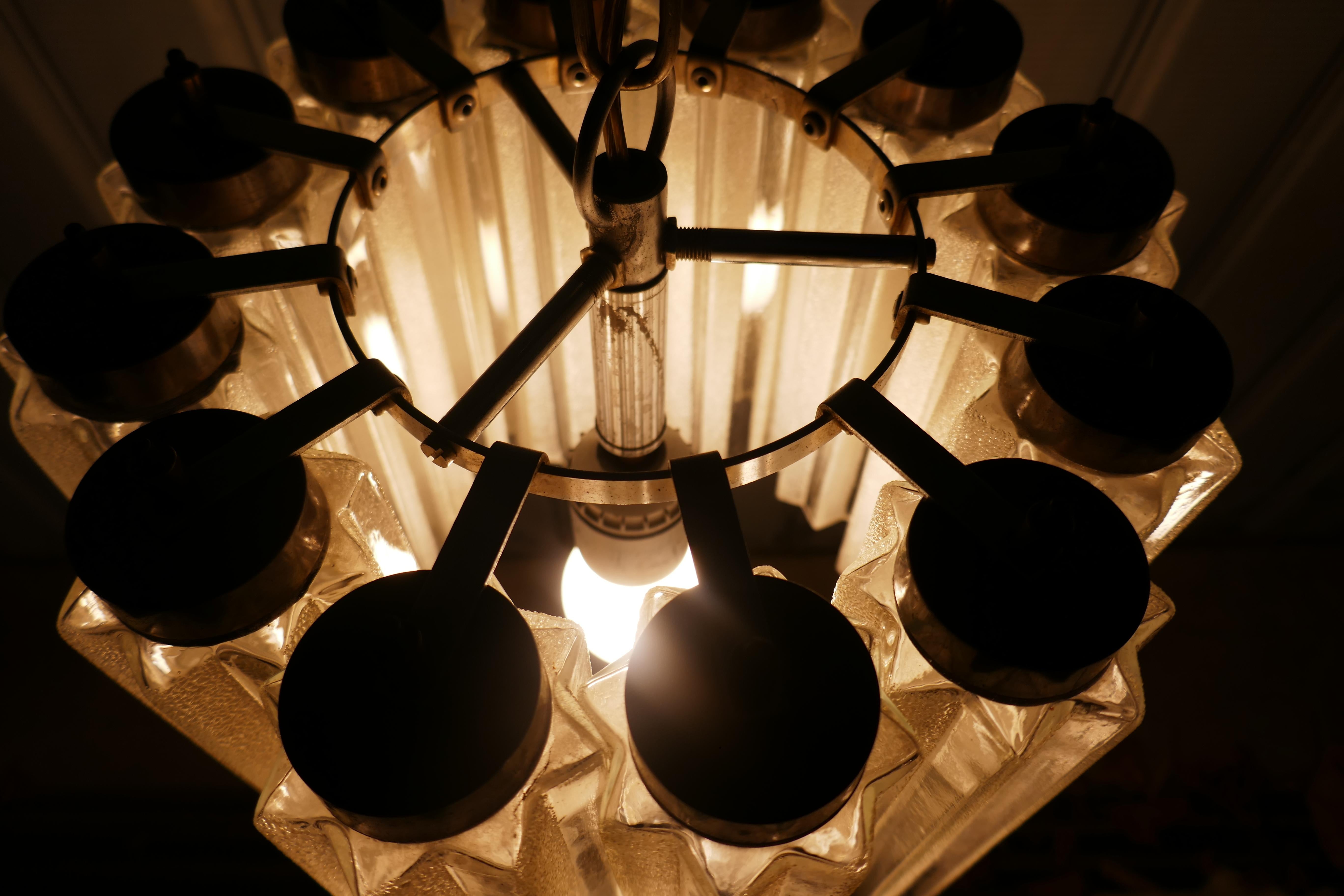 Lampada a sospensione stile Arredoluce - Fontana Arte in vendita 7