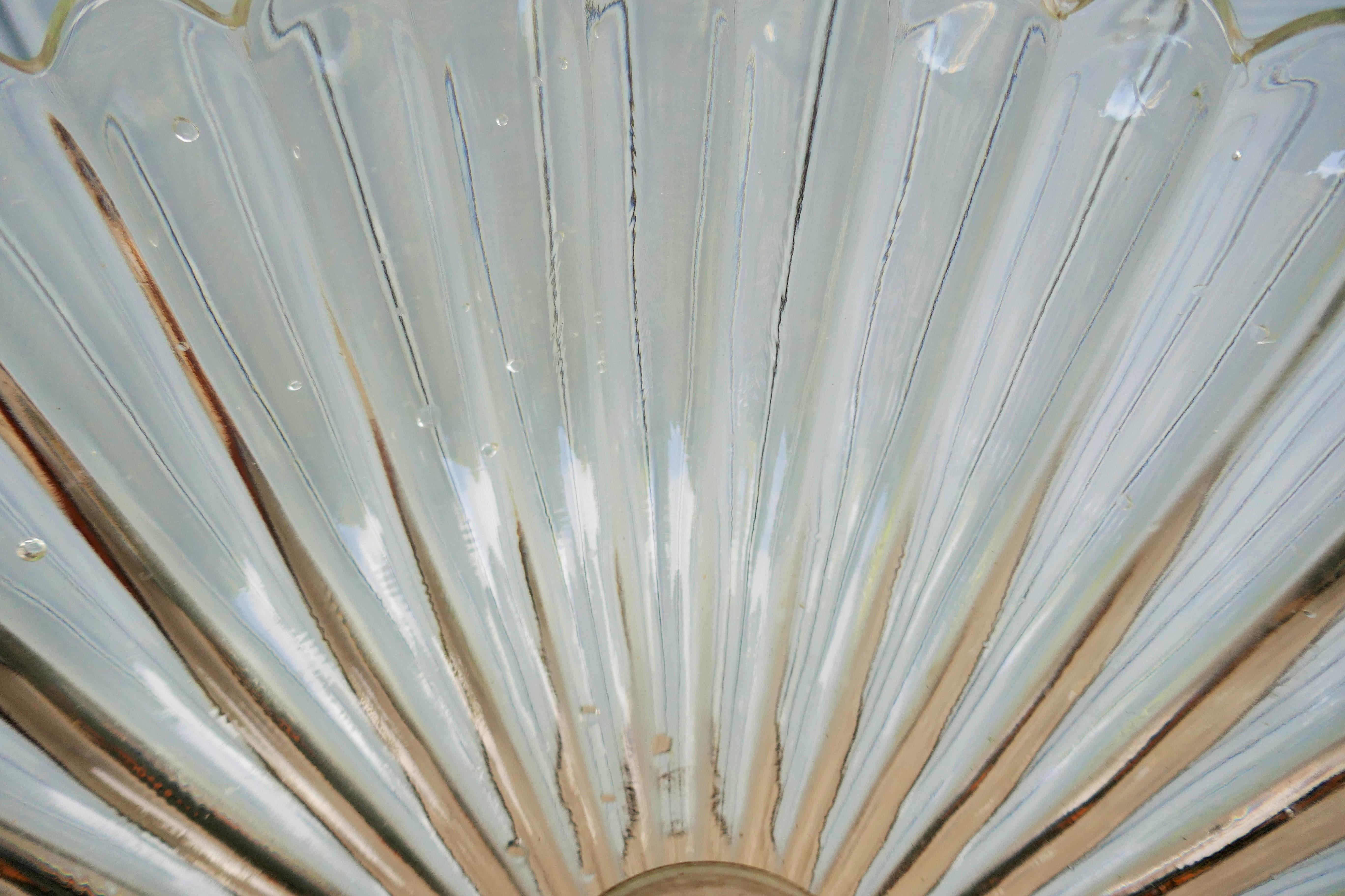 Lampada a sospensione stile Seguso Barovier in vendita 4