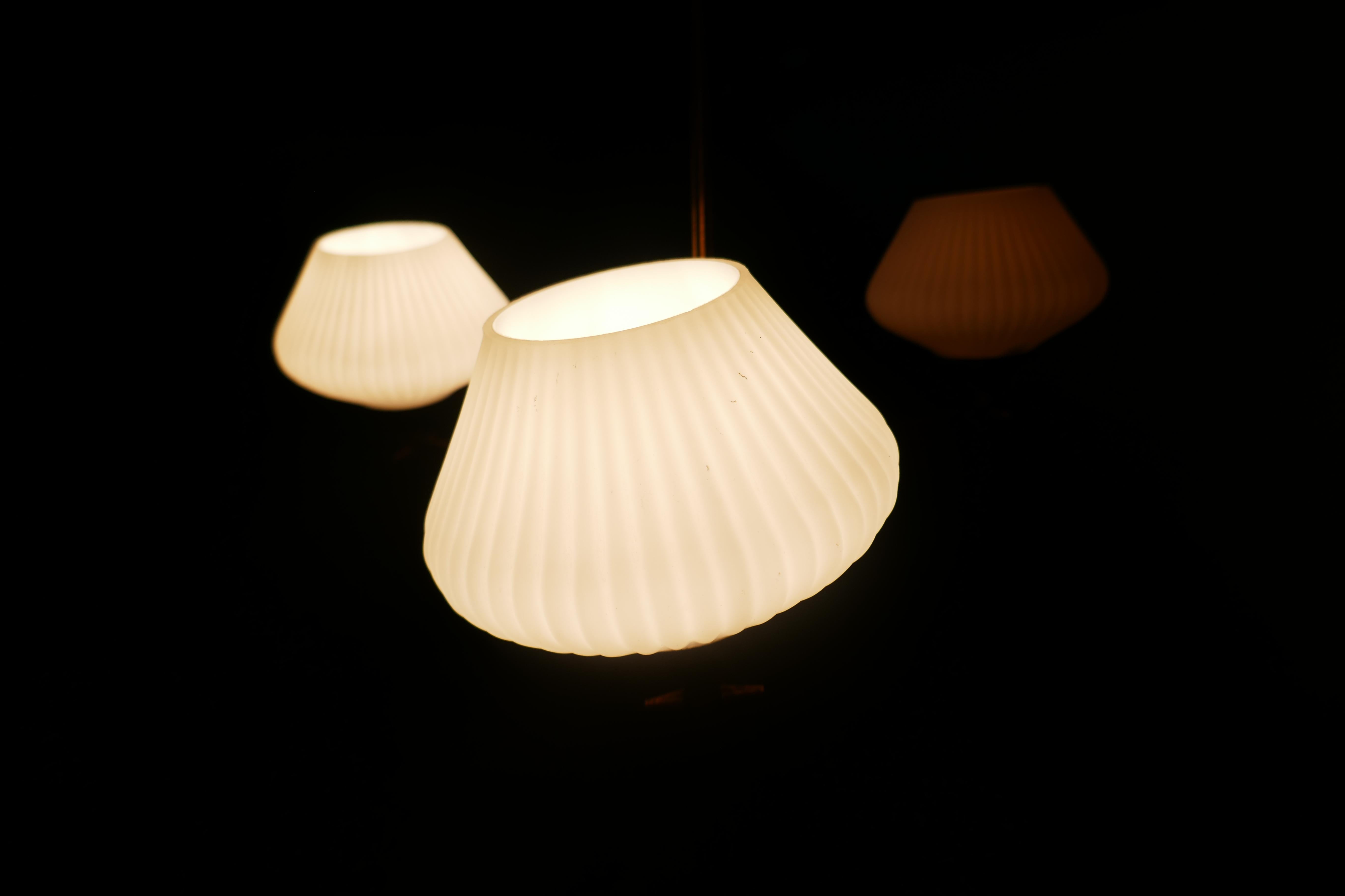 Lampada a sospensione stile Stilnovo Reggiani en vente 7