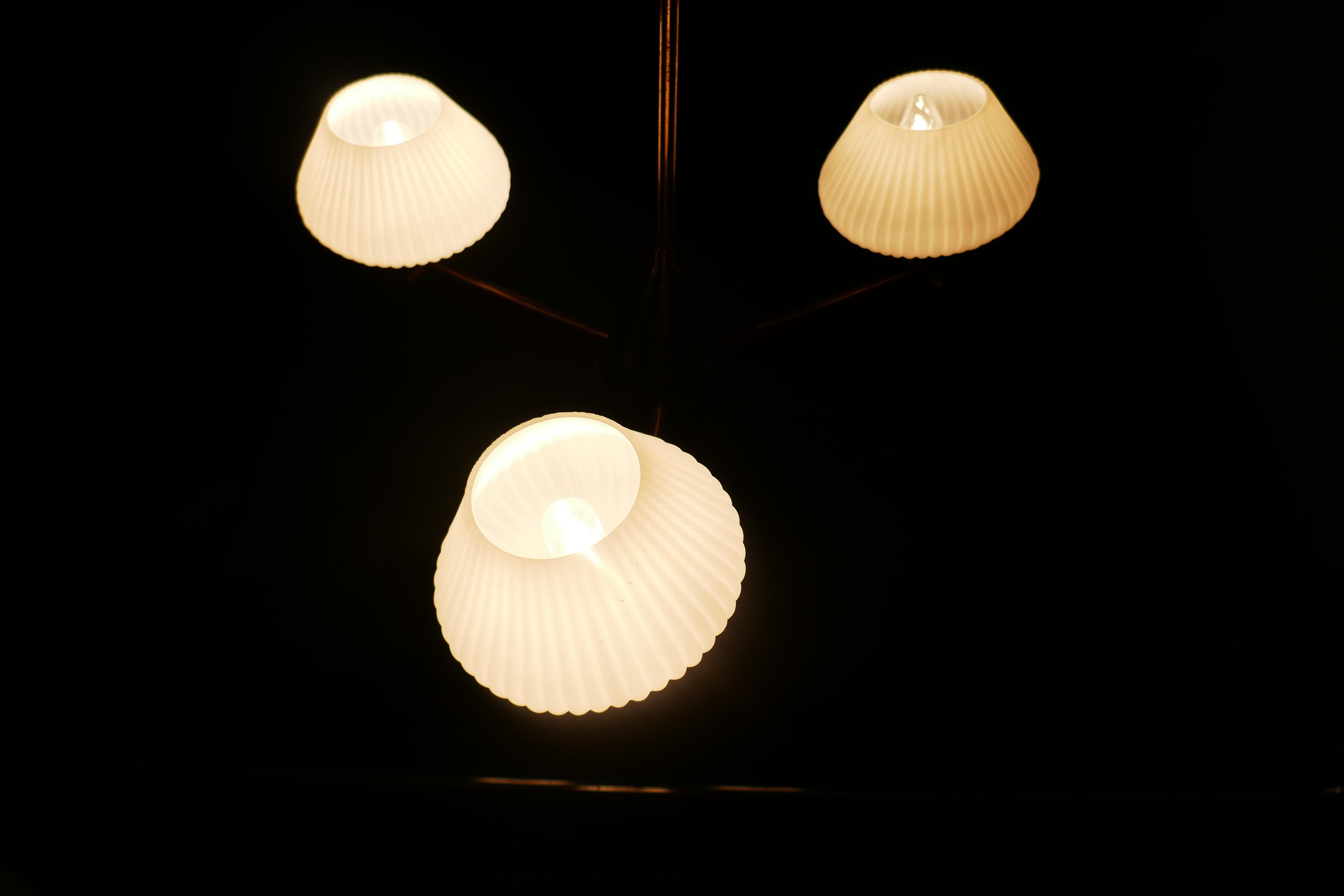 Lampada a sospensione stile Stilnovo Reggiani en vente 8