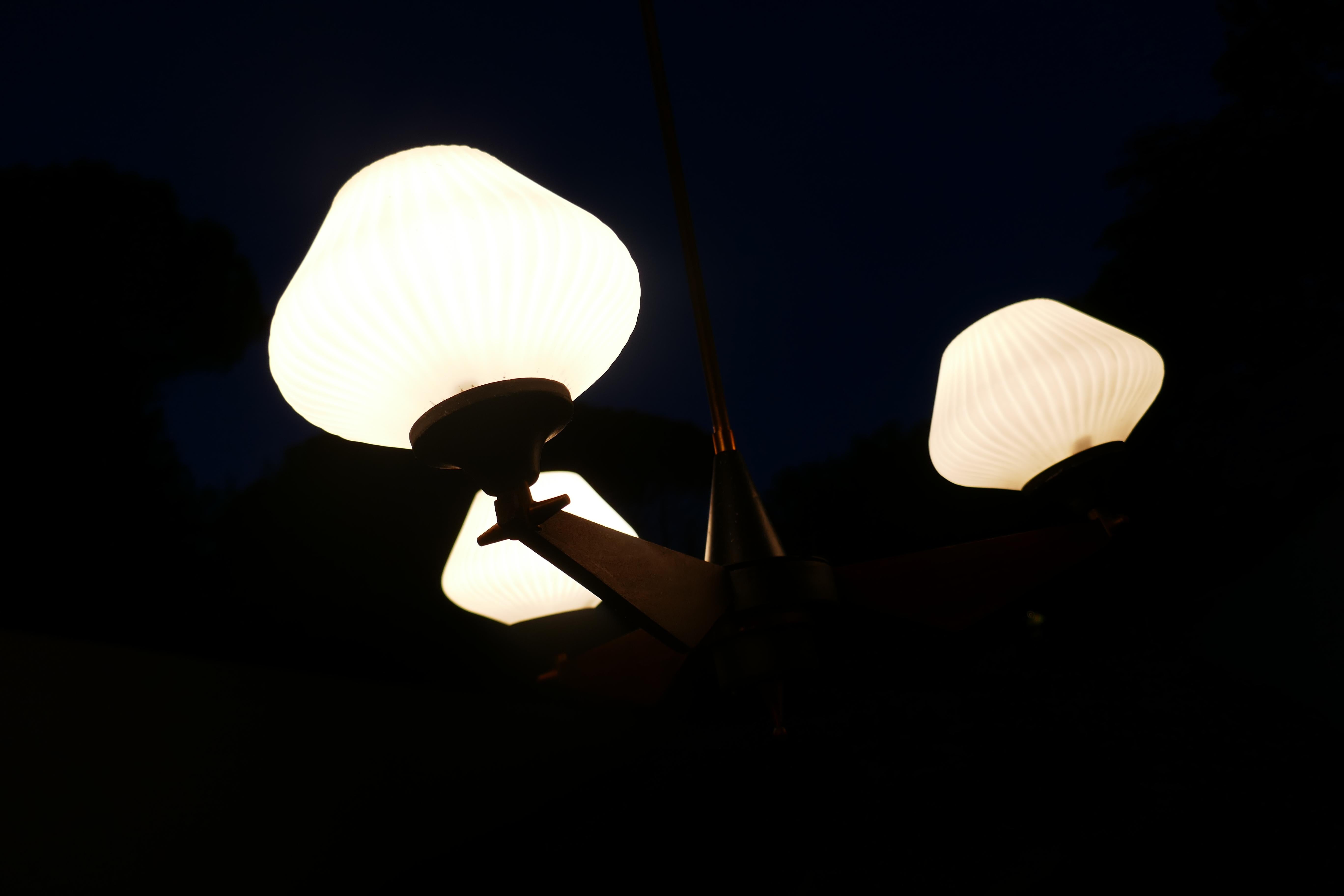 Lampada a sospensione stile Stilnovo Reggiani en vente 10