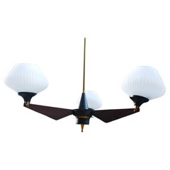 Lampada a sospensione stile Stilnovo Reggiani