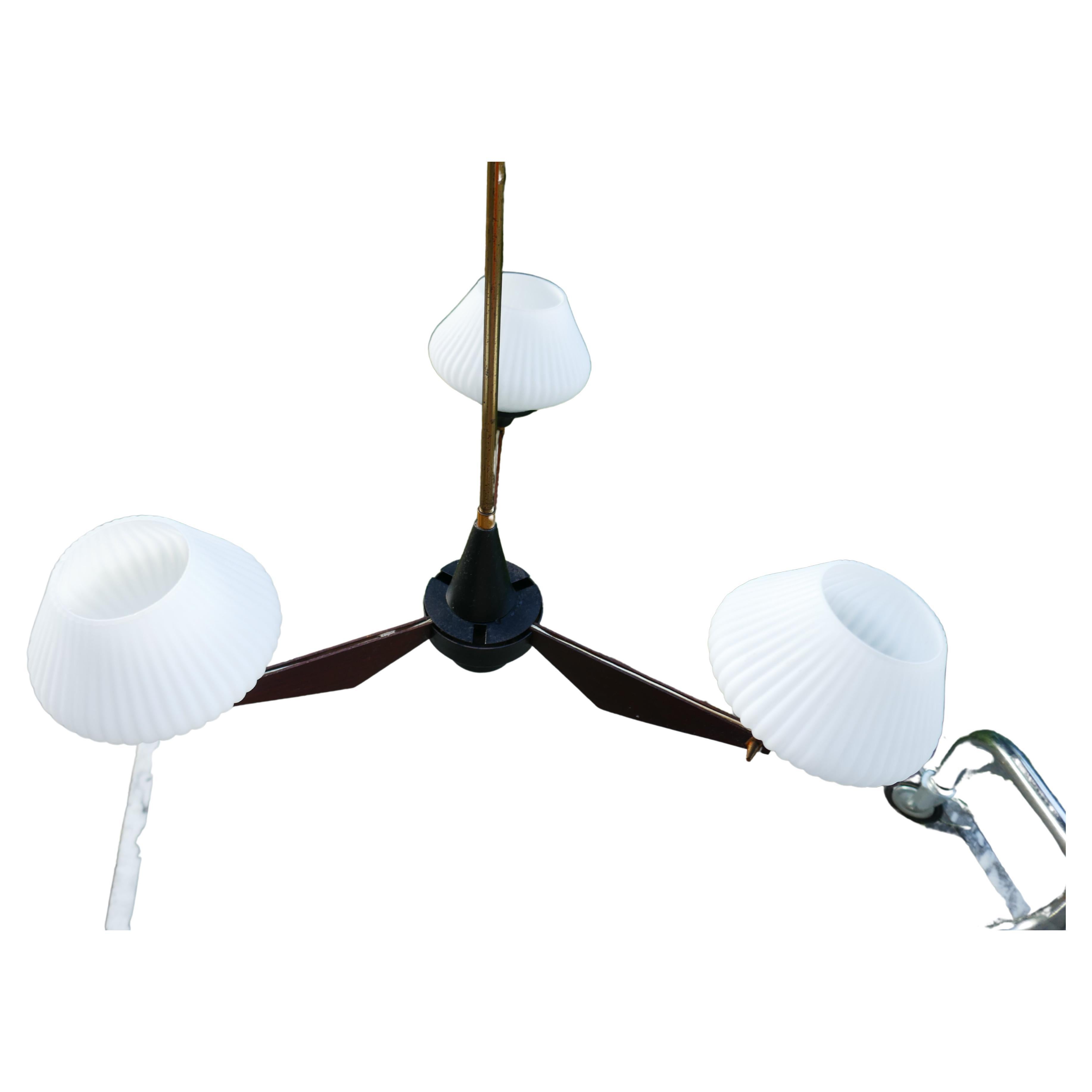 Italian Lampada a sospensione stile Stilnovo Reggiani en vente