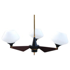 Reggiani Stilnovo style pendant lamp