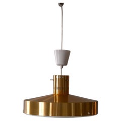 Swedish 1970s metal pendant lamp - Vintage design