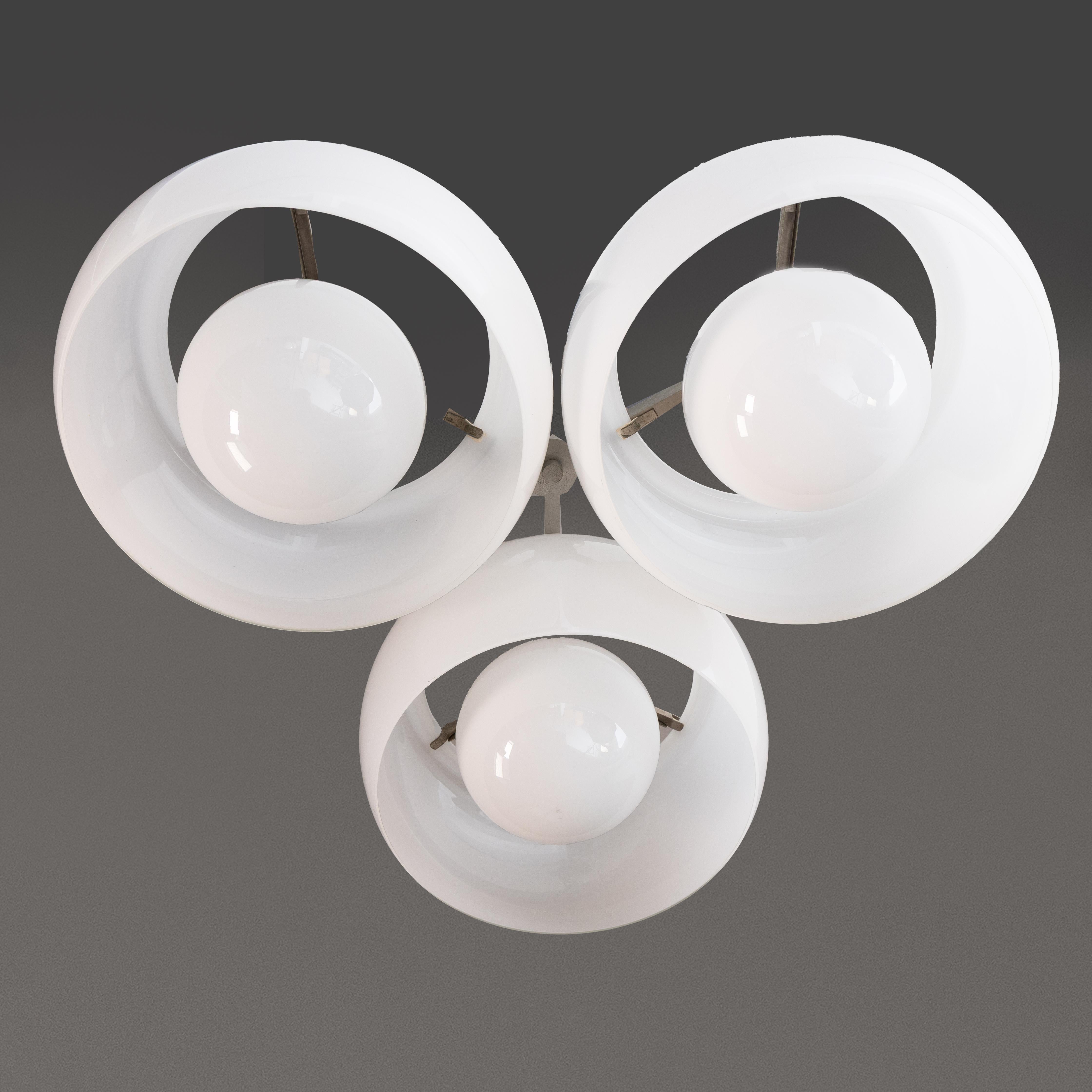 Italian Lampada a sospensione, Triclinio, Vico Magistretti, 1961 in vendita