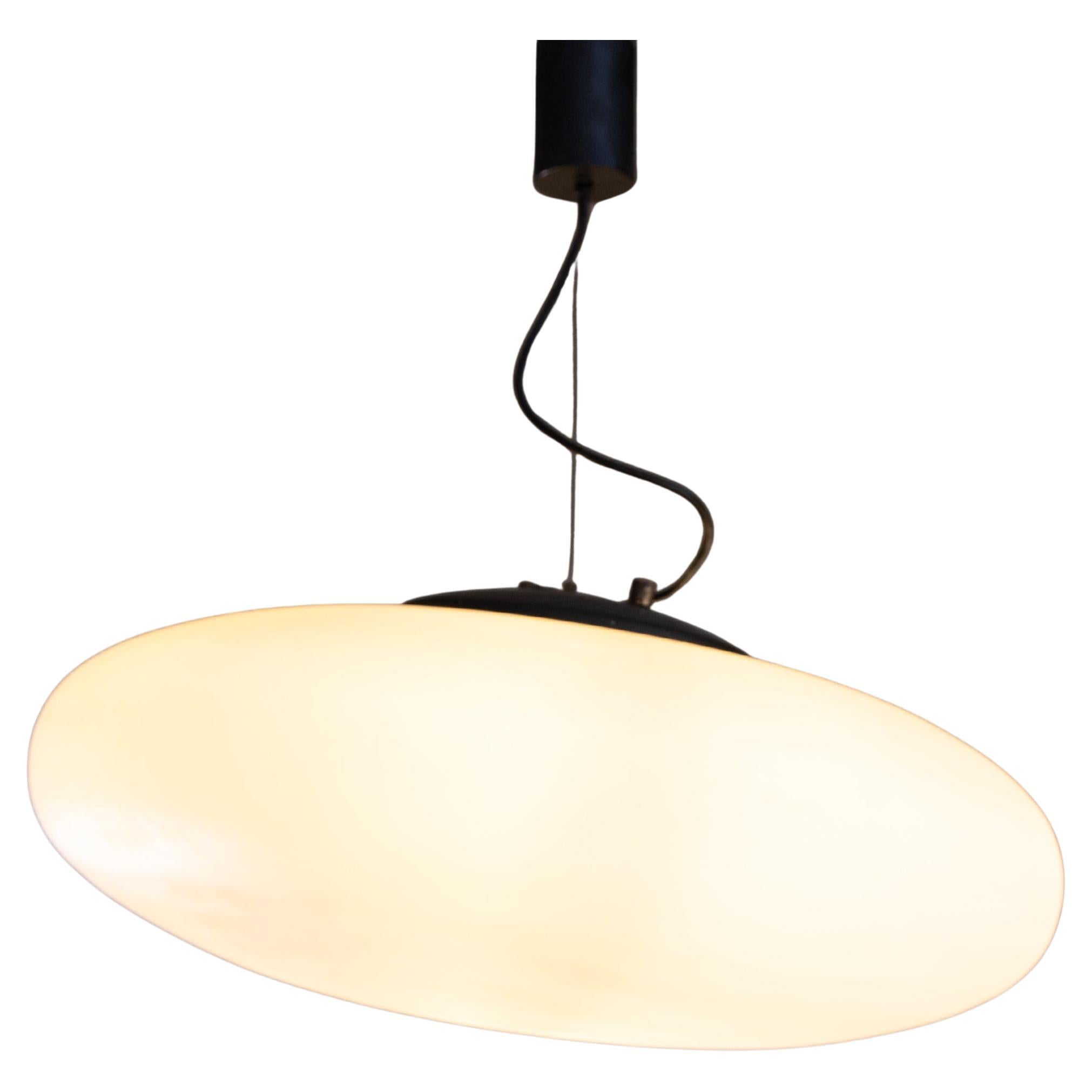 Suspension lamp, "Ufo," Greco Illuminazione, 1950s