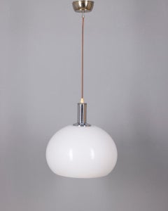 Italienisches Design 70er Jahre vintage Plastik Pendelleuchte