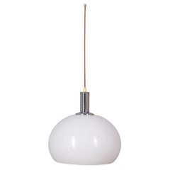Vintage 70's plastic pendant lamp Italian design