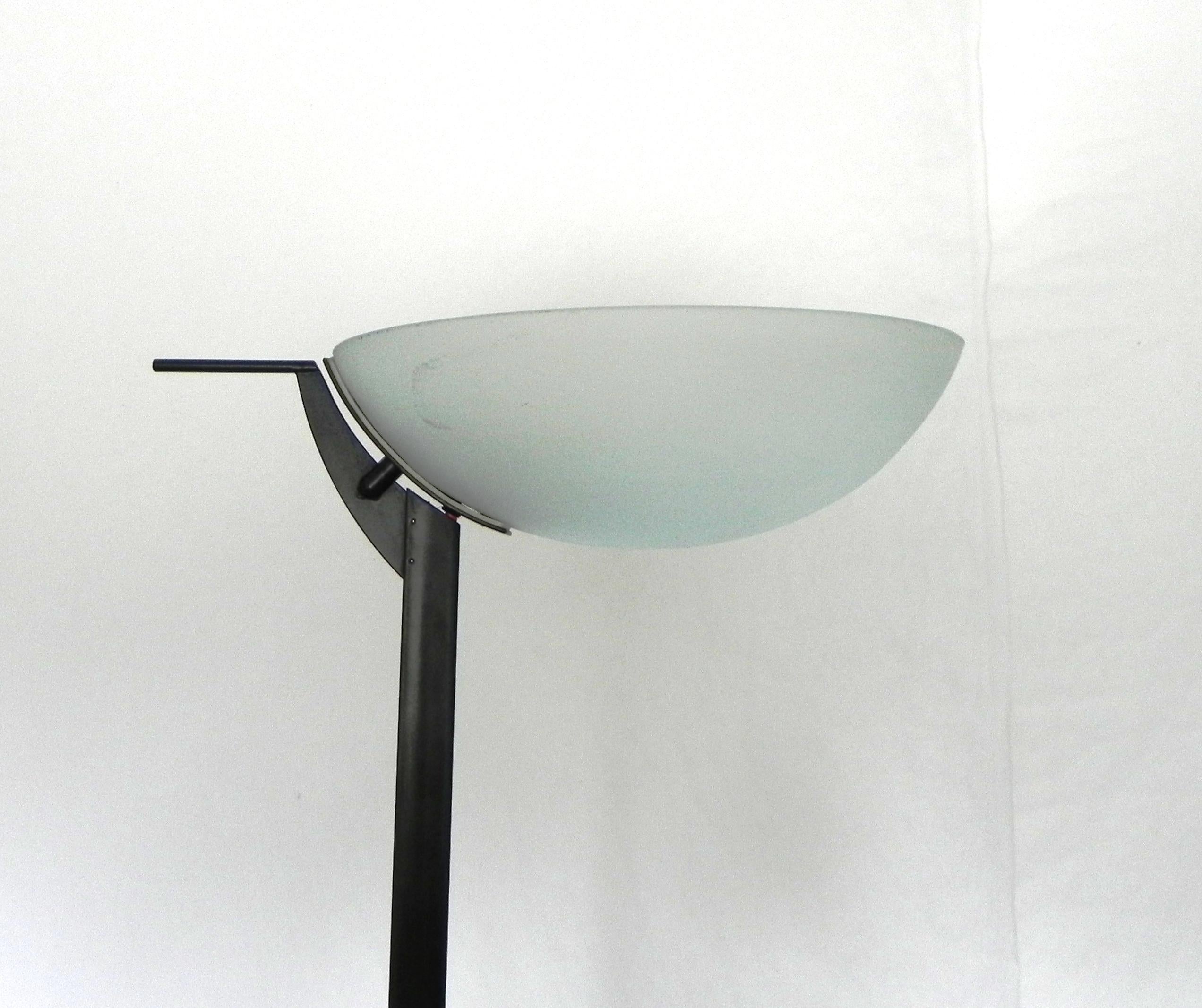 Metal Lampada a Stelo Design, Anni 90 For Sale