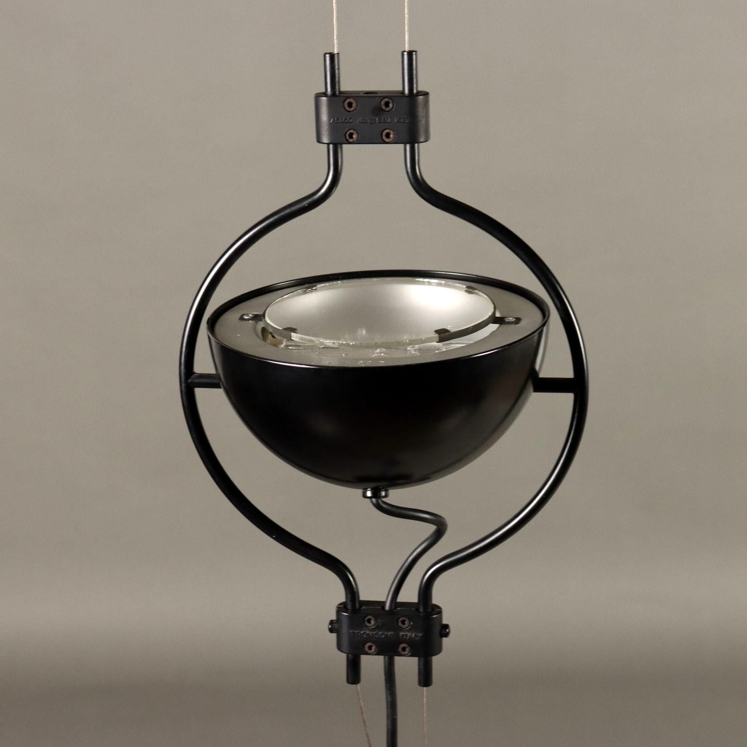 Alluminio Lampada Abaco di Barbieri e Marinelli per Tronconi, Anni 80 in vendita