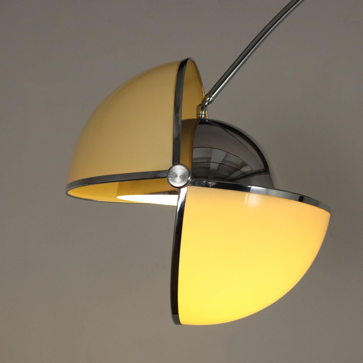 Acrylique Lampe à arc des années 60-70