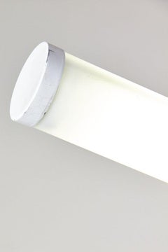 White Boeri-style arc lamp, 1970s