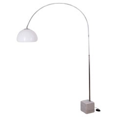 Used 70's adjustable arc lamp Italian design