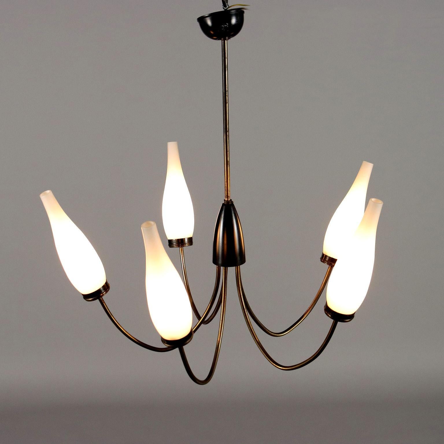 Mid-Century Modern Lampe 50s-60s en vente