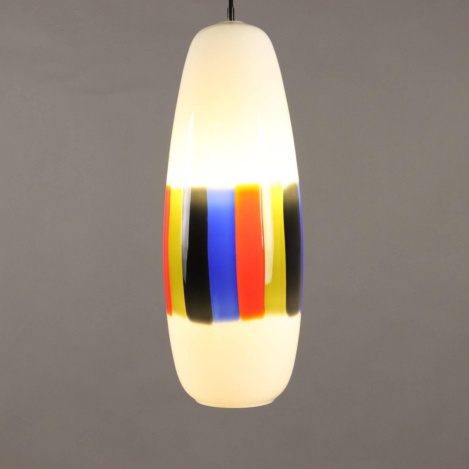 Mid-Century Modern Lampada Anni 60 a soffitto, attribuibile a Massimo Vignelli For Sale