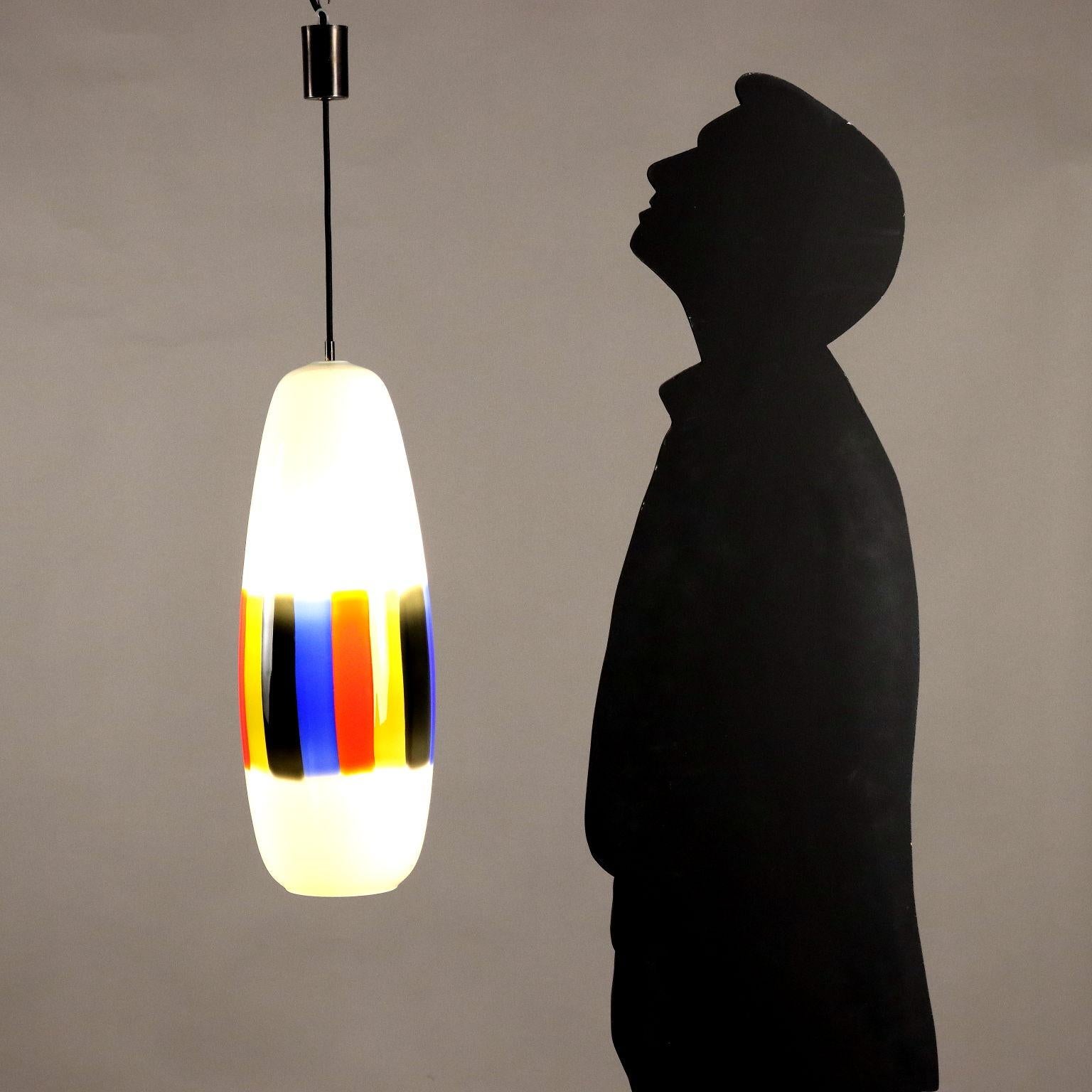 Italian Lampada Anni 60 a soffitto, attribuibile a Massimo Vignelli For Sale