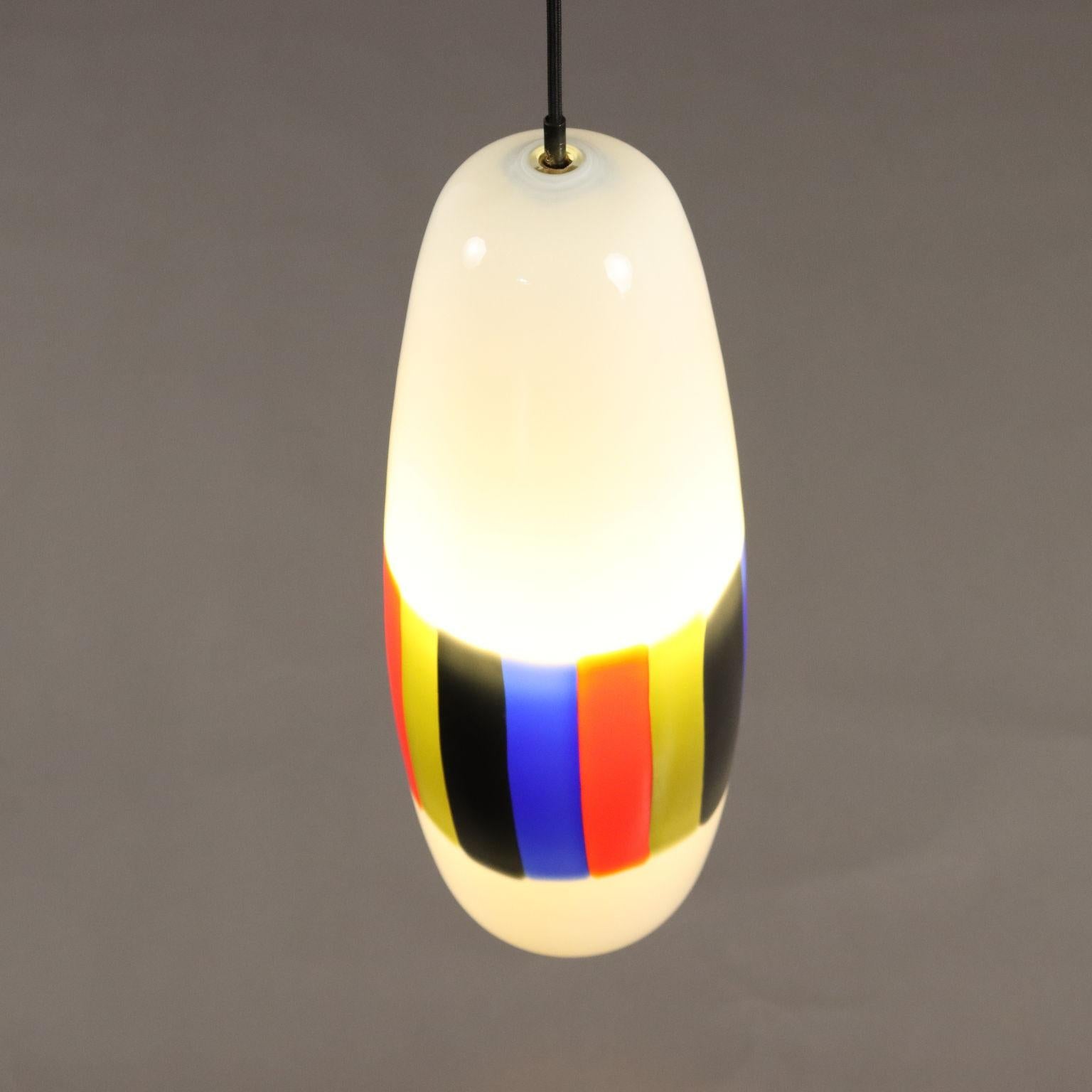 Mid-20th Century Lampada Anni 60 a soffitto, attribuibile a Massimo Vignelli For Sale