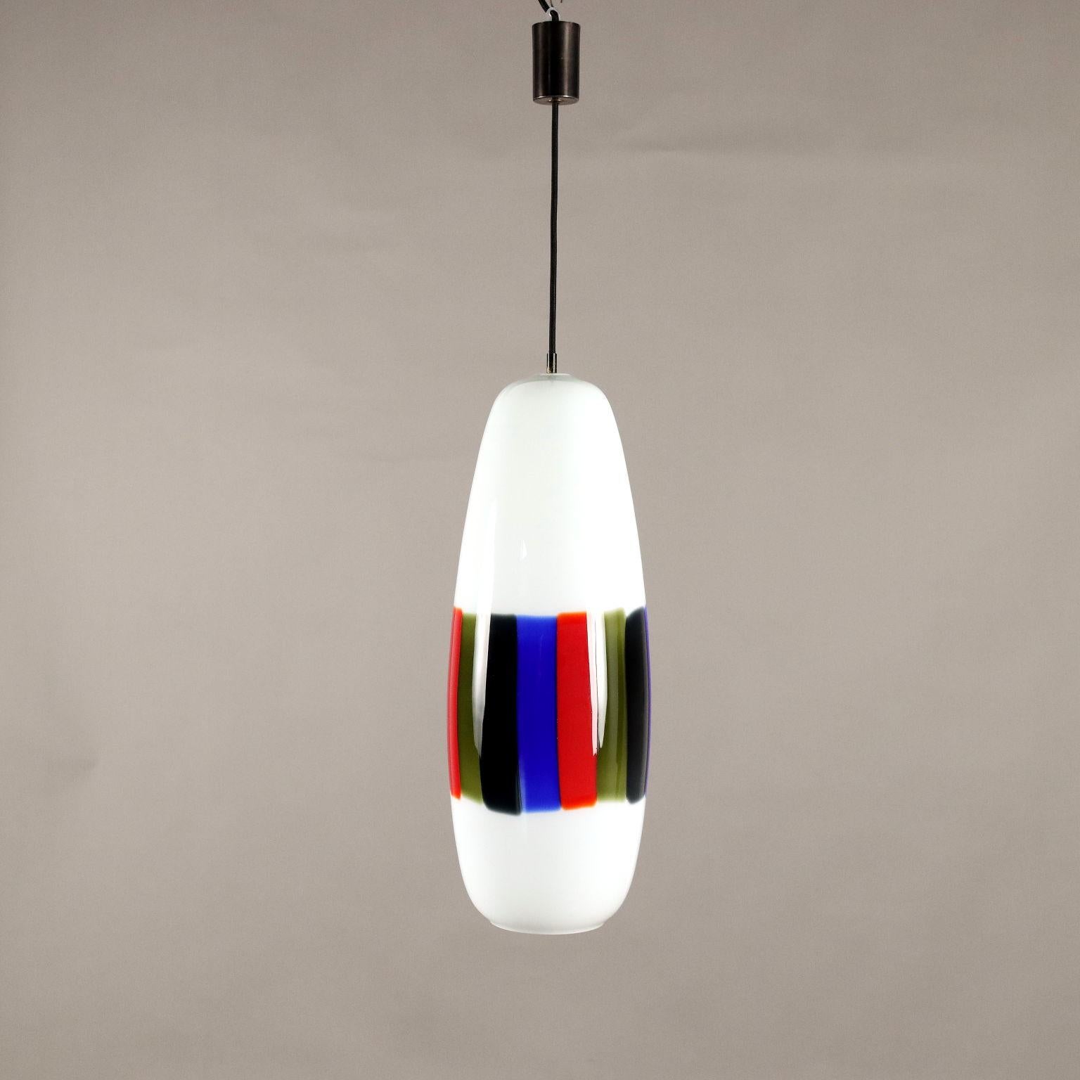 Brass Lampada Anni 60 a soffitto, attribuibile a Massimo Vignelli For Sale