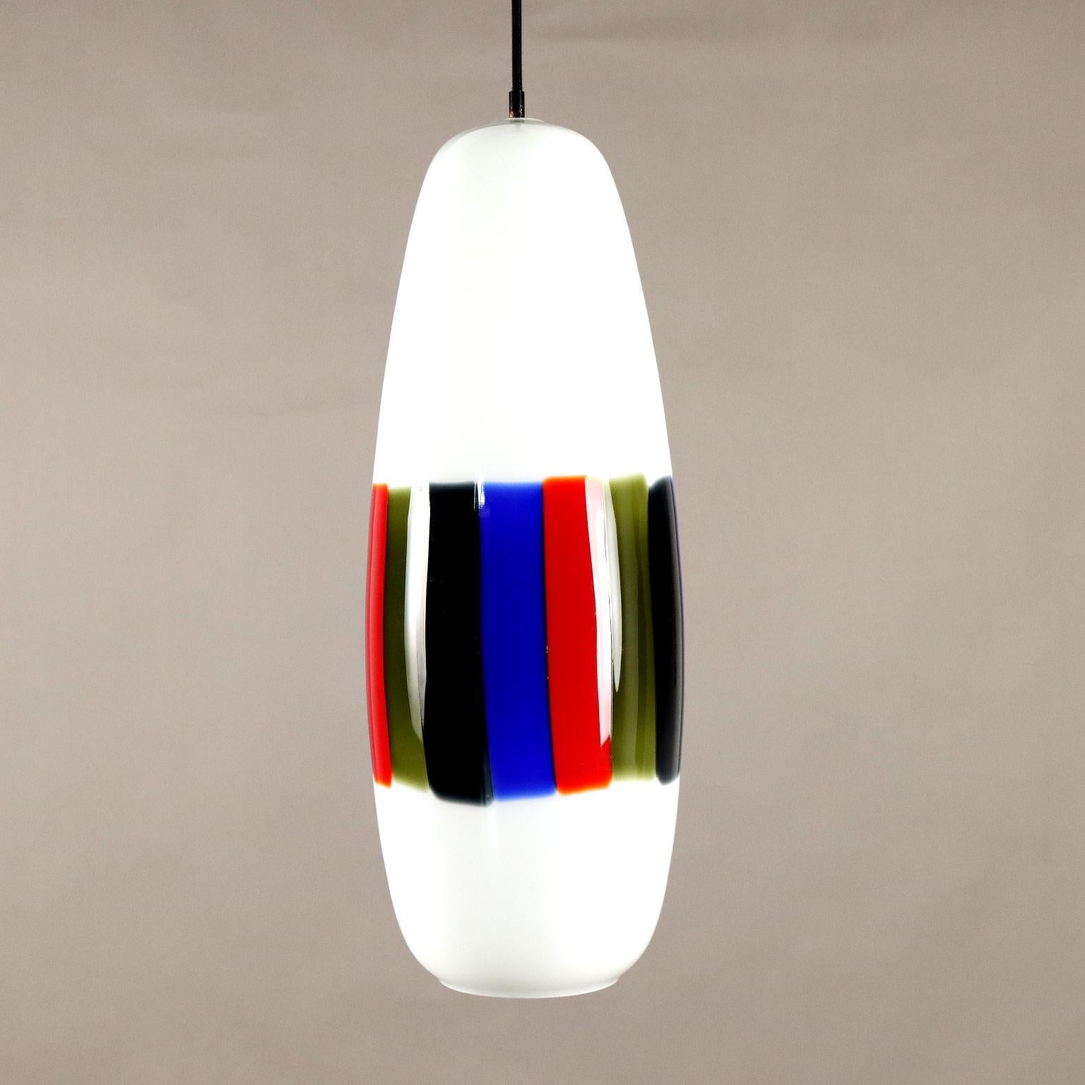 Lampada Anni 60 a soffitto, attribuibile a Massimo Vignelli For Sale 1