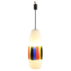 Lampada Anni 60 a soffitto, attribuibile a Massimo Vignelli
