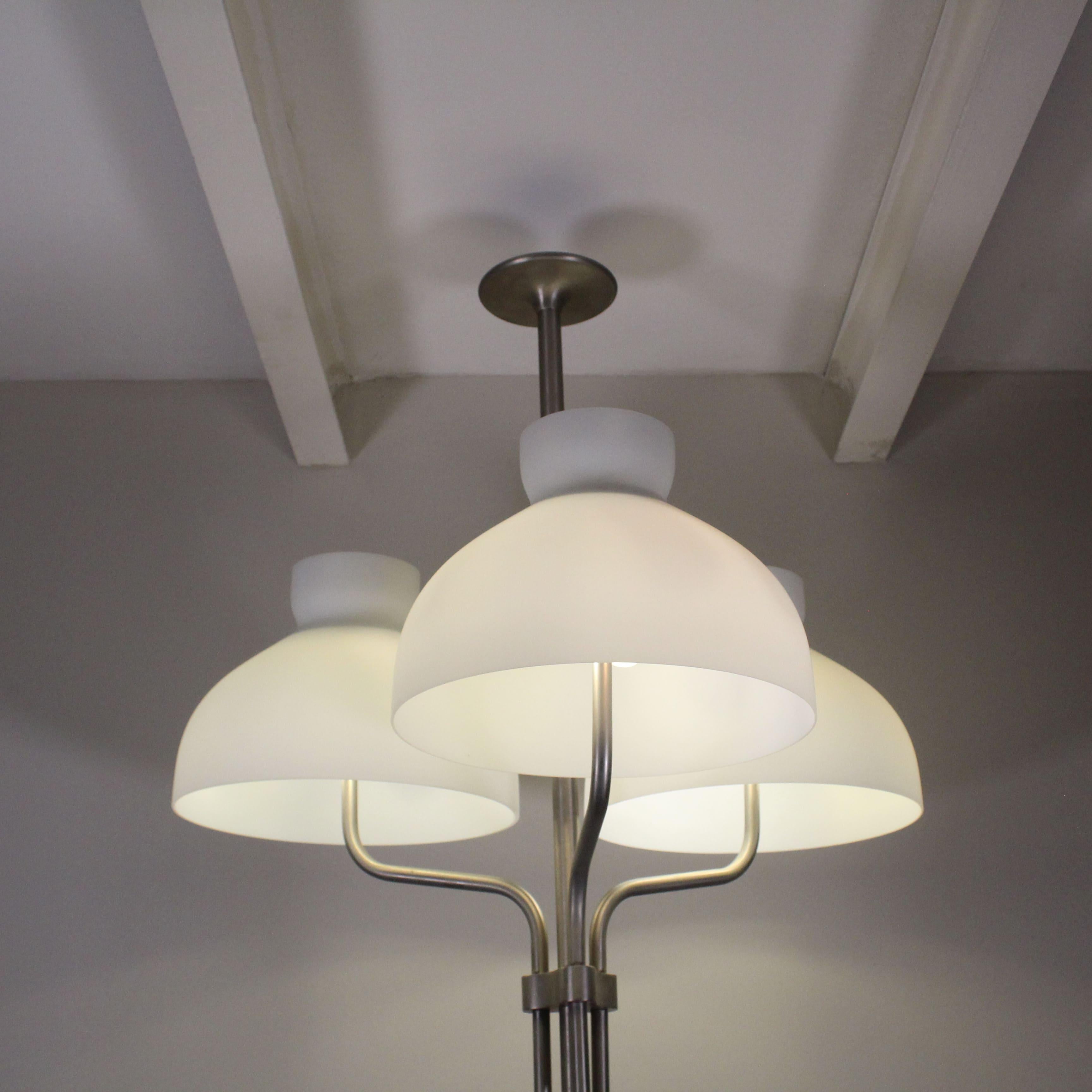 Lampada Arenzano Tre Fiamme, Ignazio Gardella, Azucena, Edizione Limitata in vendita 4