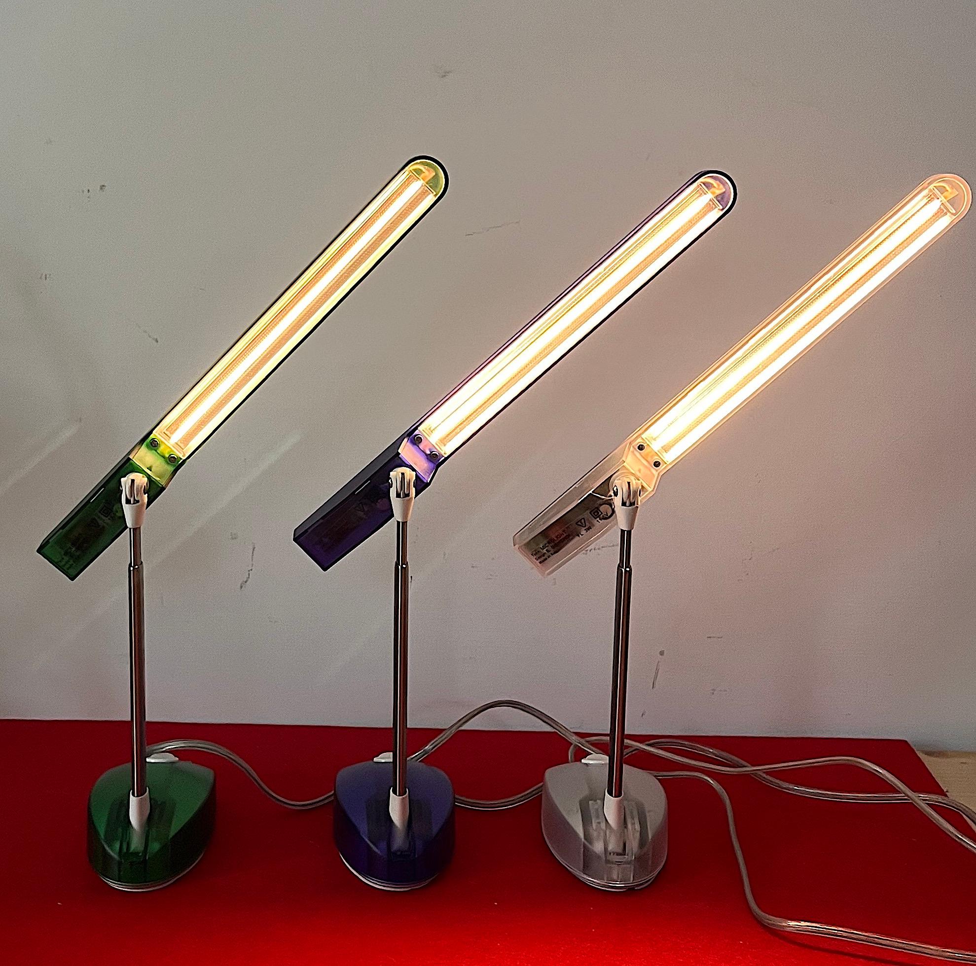 Plastic Artemide Micro light lamp by Ernesto Gismondi '90 For Sale