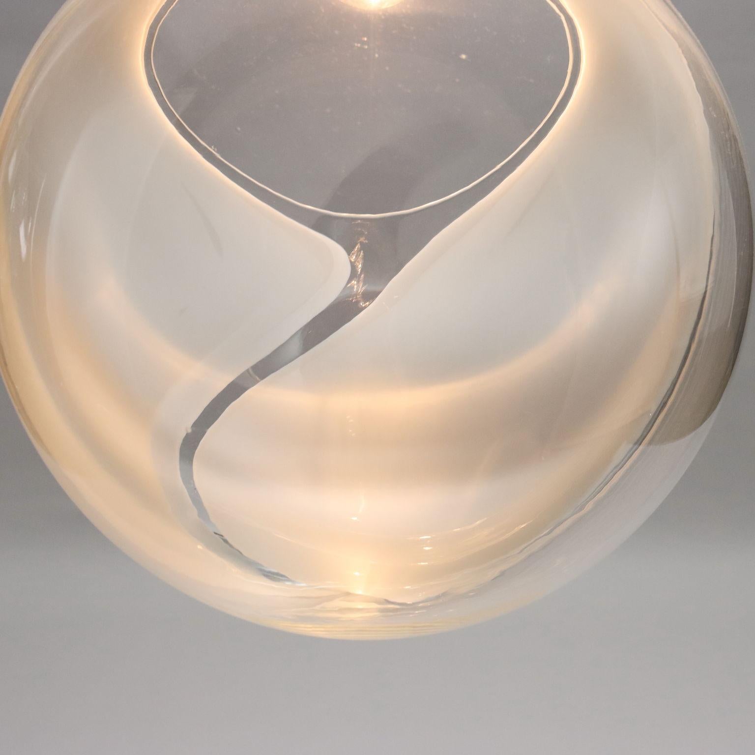 Italian Lamp attributable to Toni Zuccheri Years 60-70 For Sale