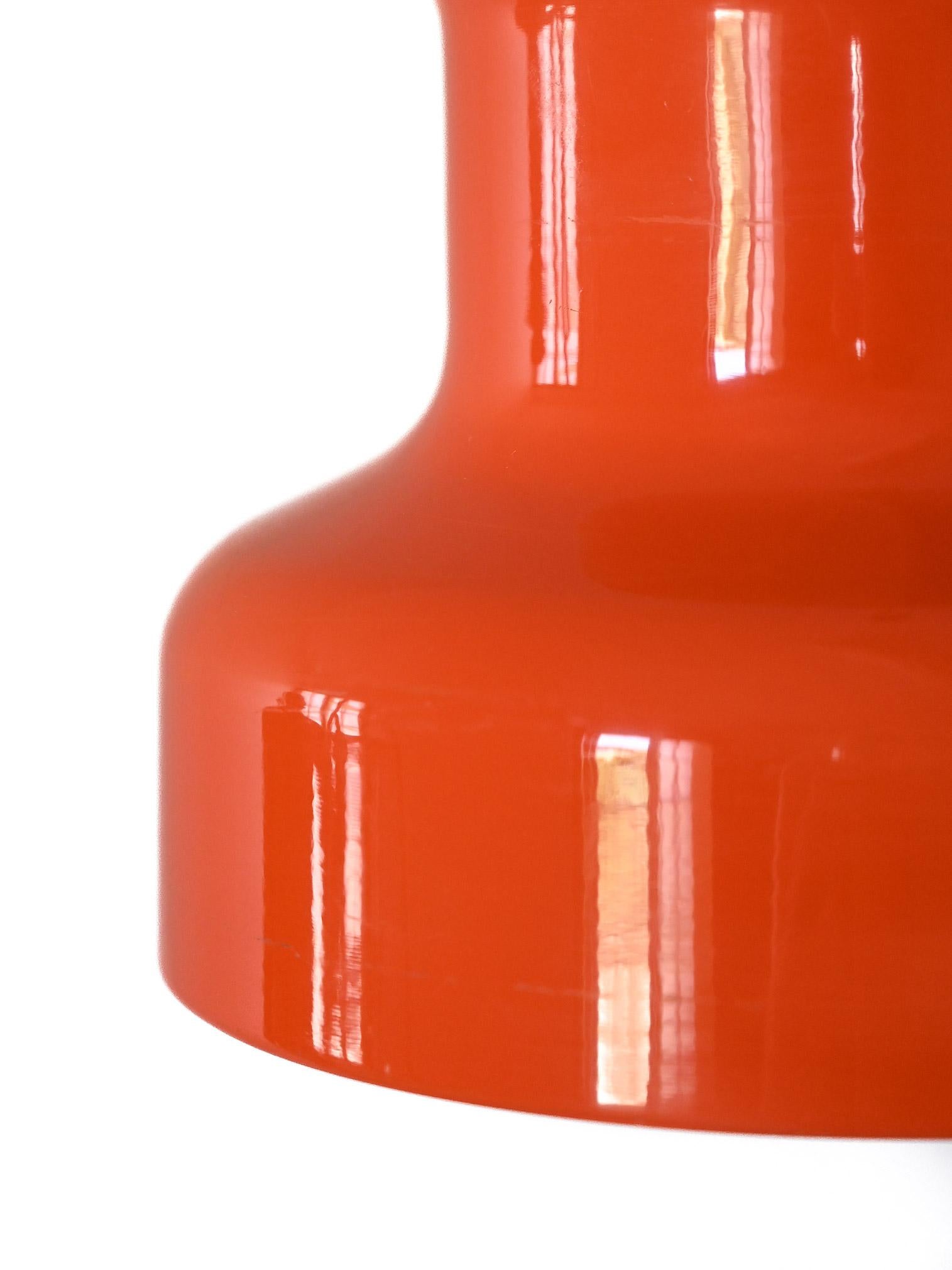 Scandinave moderne Lampe orange Bumling en vente
