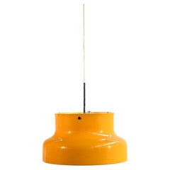 Yellow "Bumling" lamp by Anders Pehrson for Ateljé Lyktan, 1960s