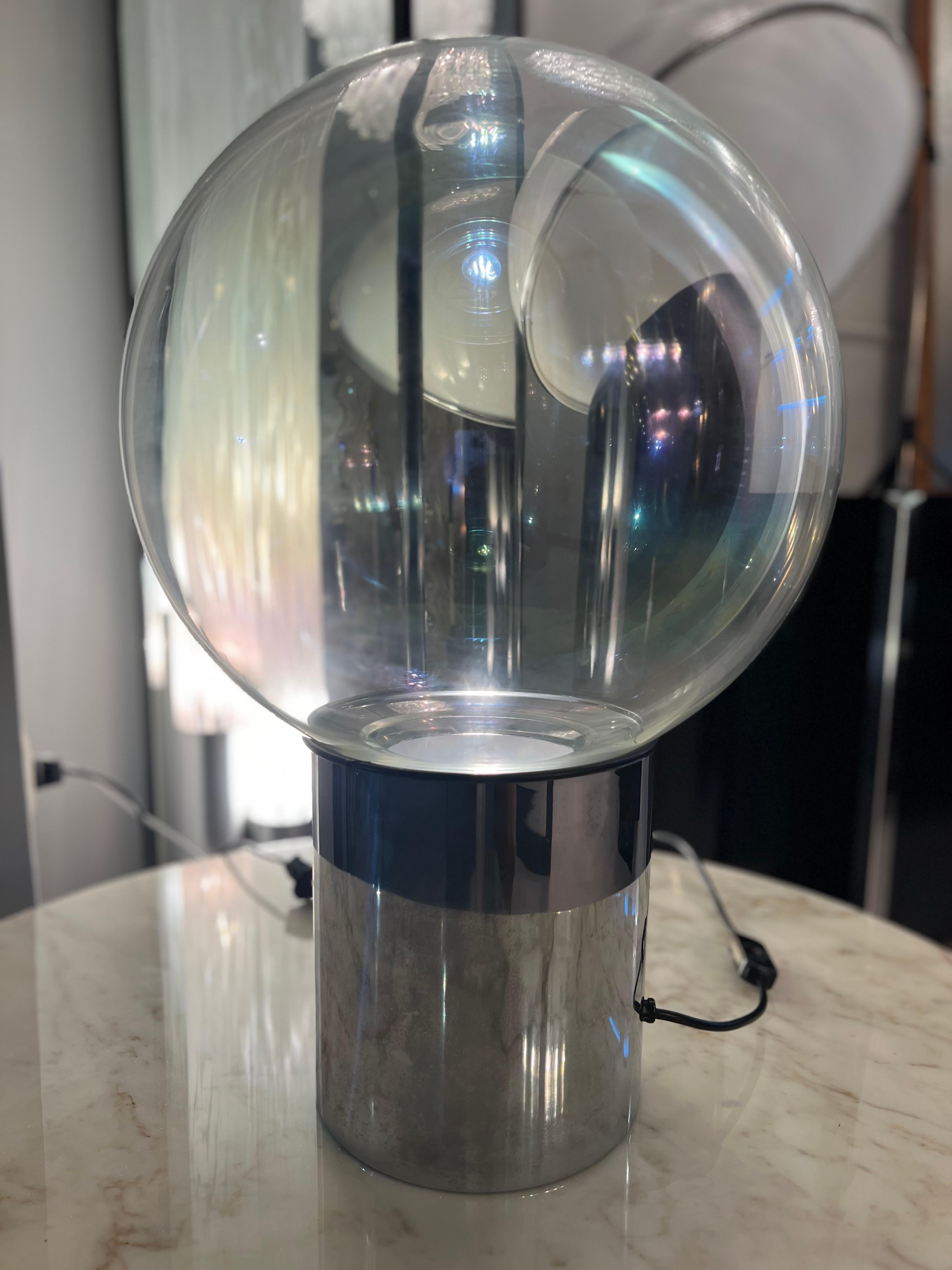 Mid-Century Modern Lampe Carlo Nason pour Lumenform en vente