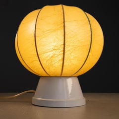 Lampada da comodino in cocoon, Eisenkeil, Licht Studio,  1960