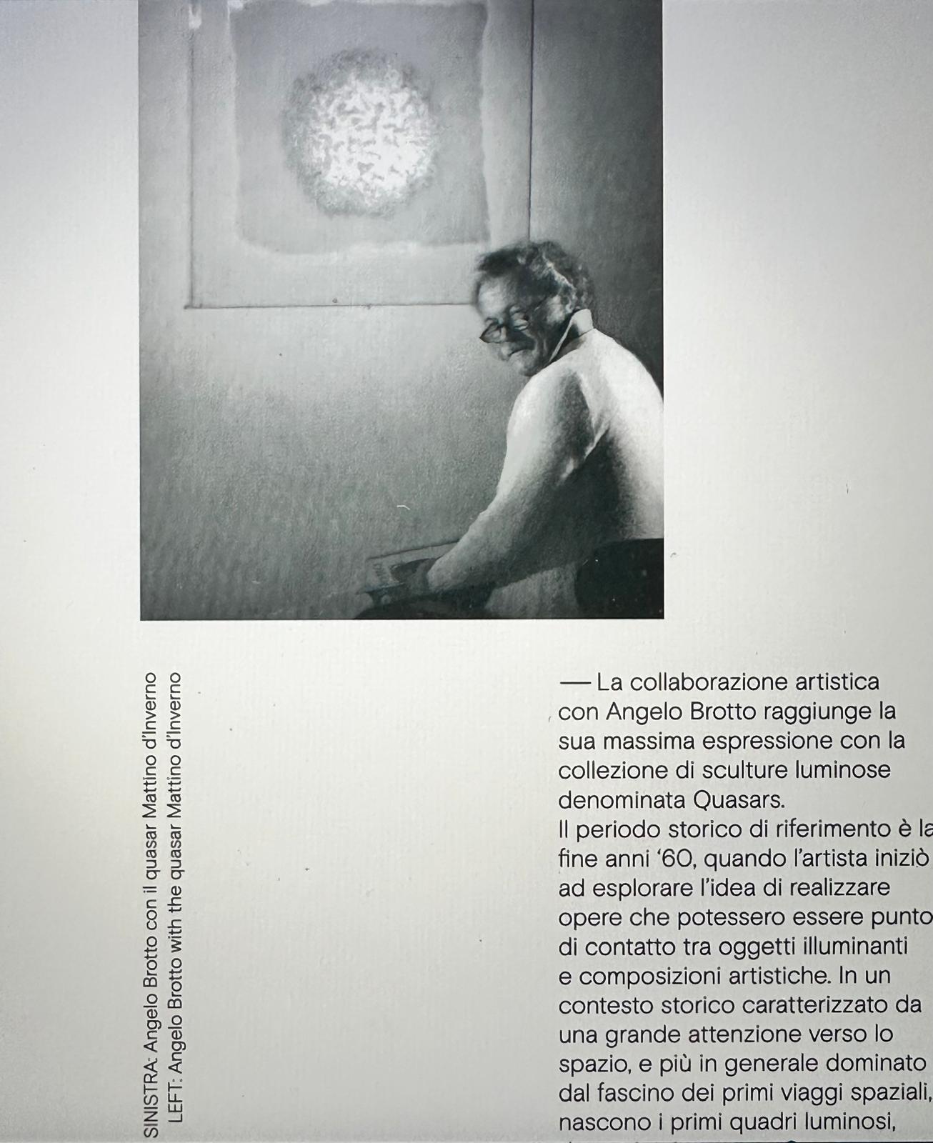 Lampada da muro mod. Mattino d'Inverno, Angelo Brotto per Esperia Italy 1970 in vendita 4