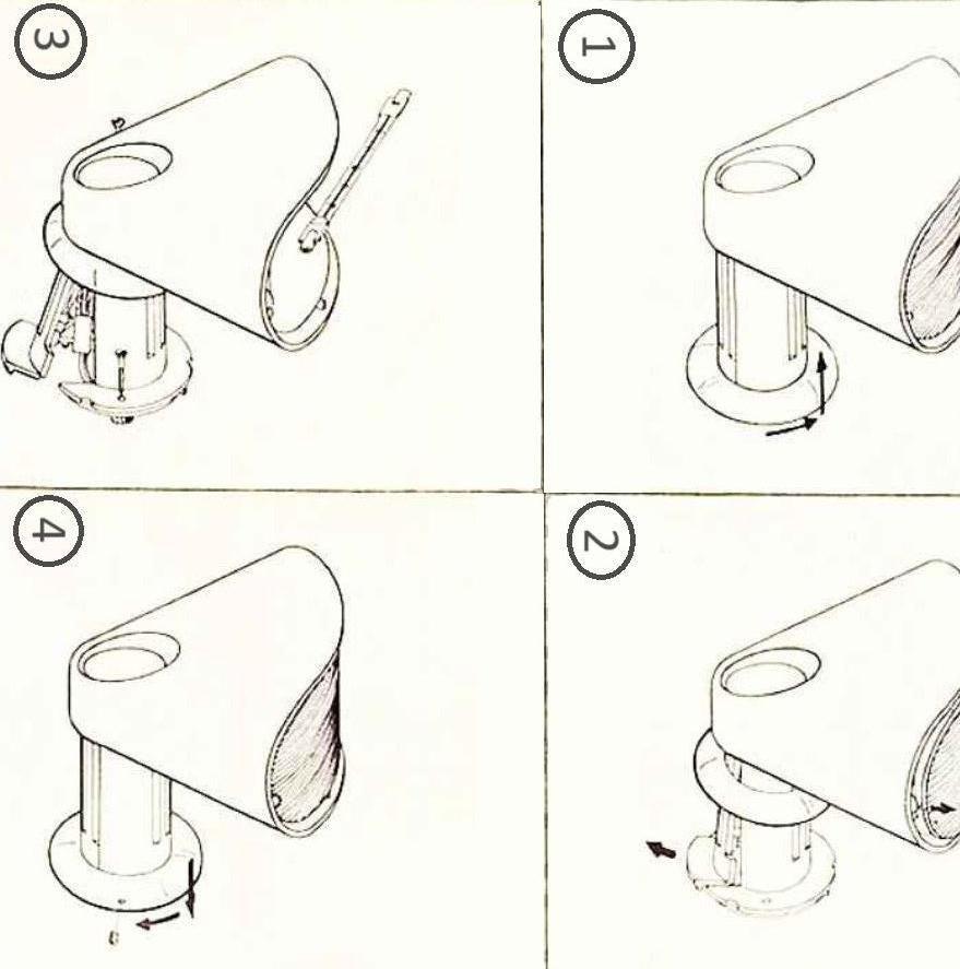 Aplique 'Bollo 870' de Tobia Scarpa para Flos, Italia Años 70 en venta 10