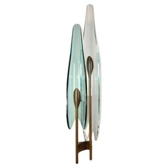 Lampada da parete Dahlia modello 1461 di Max Ingrand per Fontana Arte, 1955.