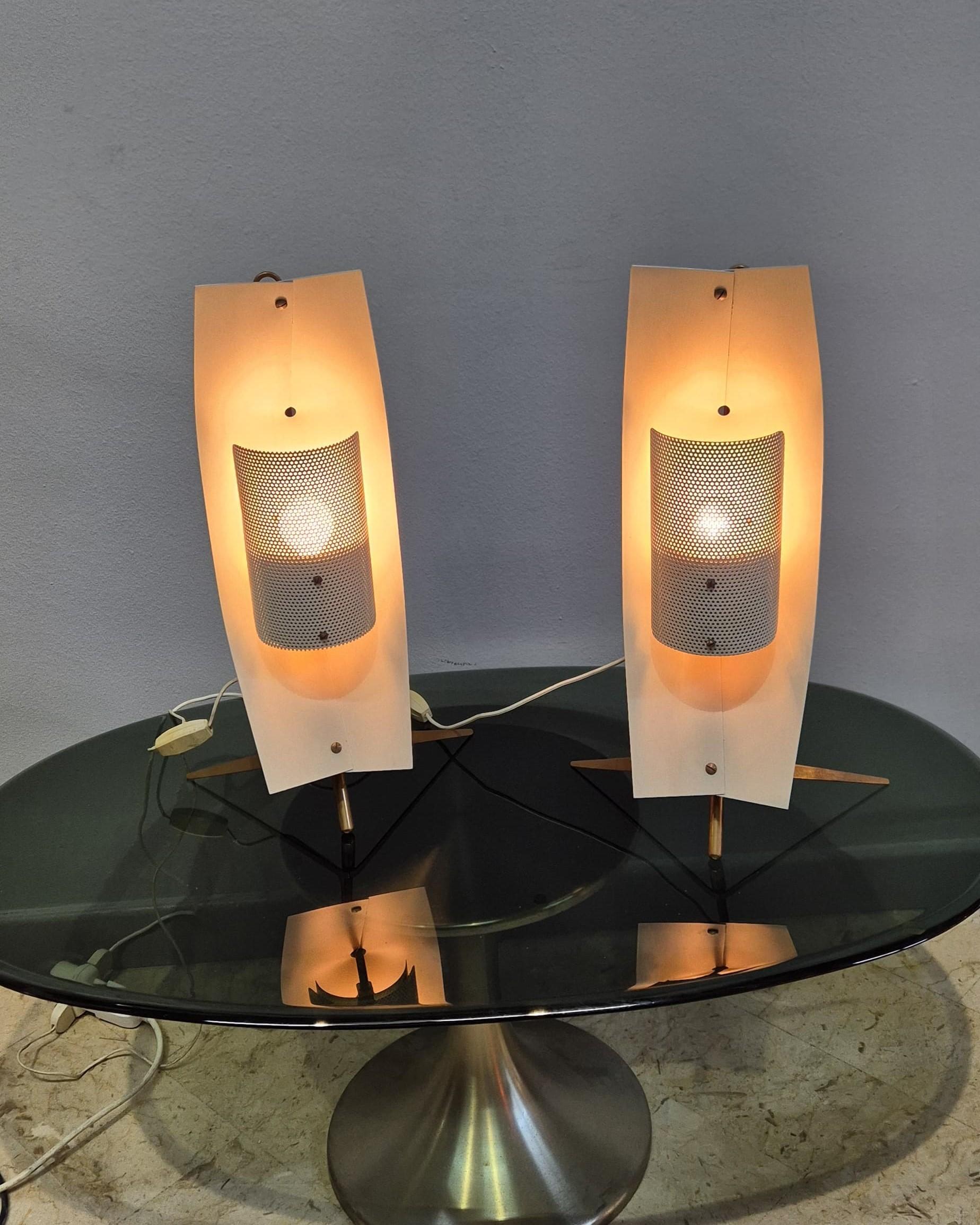 Wand- und/oder Tischleuchte von Gastone Colliva. im Zustand „Gut“ im Angebot in Palermo, IT