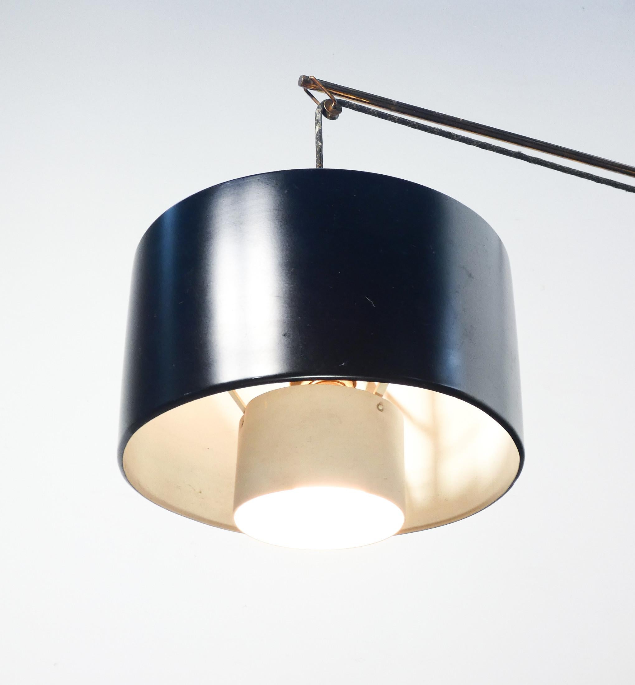 Wall lamp mod. 2061, design Gaetano SCIOLARI for STILNOVO. 1950s For Sale 1