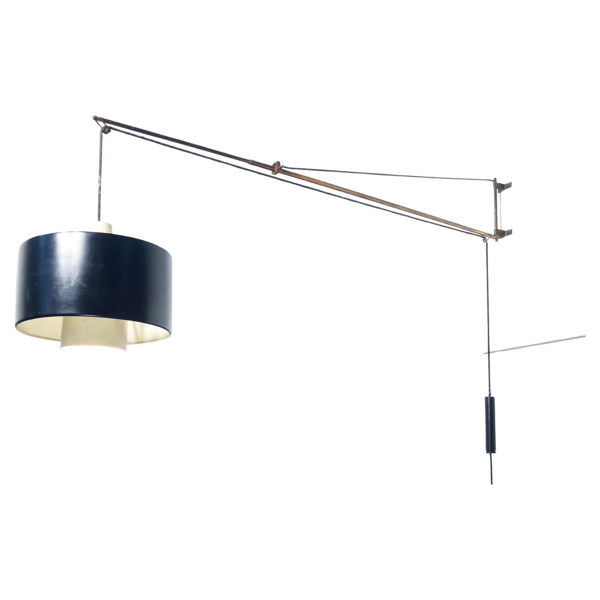 Lampada da parete mod. 2061, design Gaetano SCIOLARI per STILNOVO. Anni 50