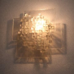 Poliarte Wall Lamp Mod. Pavo Albano Poli Design 1970