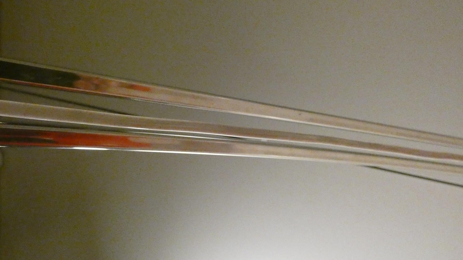 Lampada da parete telescopica in acciaio e vetro acrilico opalino, anni '70 en venta 4